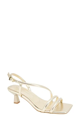 bcbg Liyana Kitten Heel Slingback Sandal Platino at Nordstrom,