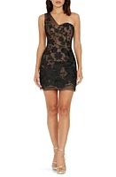 Dress the Population Maddie One-Shoulder Lace Minidress at Nordstrom,