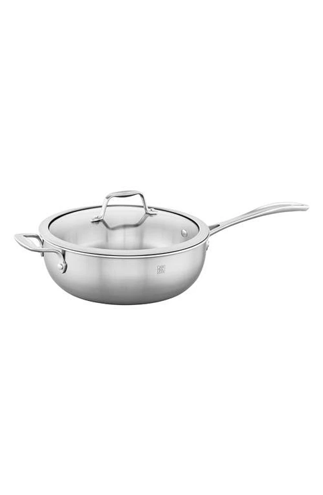 ZWILLING Spirit 3-Ply 4.6-Quart Perfect Pan with Helper Handle and Lid in Stainless Steel at Nordstrom