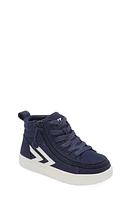 BILLY Footwear Kids' CS High Top Sneaker Navy/White at Nordstrom, M