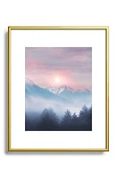 Deny Designs Pastels Vibe Framed Art Print in Golden Tones at Nordstrom