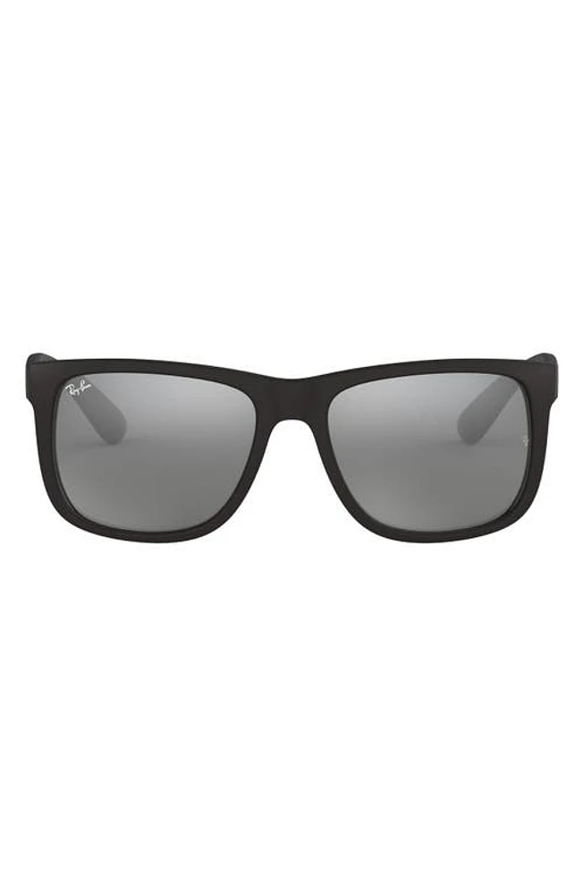 Ray-Ban 'Boyfriend' 51mm Sunglasses in Grey Mirr at Nordstrom