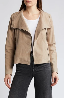 AllSaints Suede Jacket Warm Grey at Nordstrom, Us