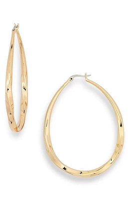 MIRANDA FRYE Karlie Twist Hoops in Gold at Nordstrom