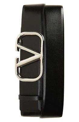 Valentino Garavani VLOGO Buckle Belt Nero at Nordstrom, Eu