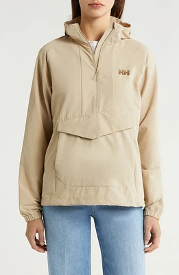 Helly Hansen Vista Hike Hooded Anorak Sparrow Grey at Nordstrom,