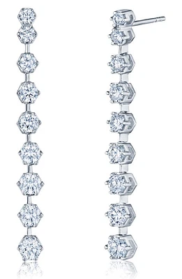 Kwiat Starry Night Diamond Linear Drop Earrings in White Gold at Nordstrom