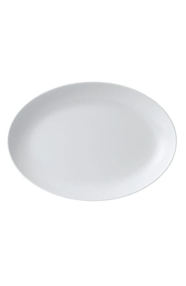 Wedgwood Gio Oval Bone China Platter in White at Nordstrom