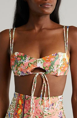 Agua Bendita Kayla Seed Bikini Top Multicolor at Nordstrom,