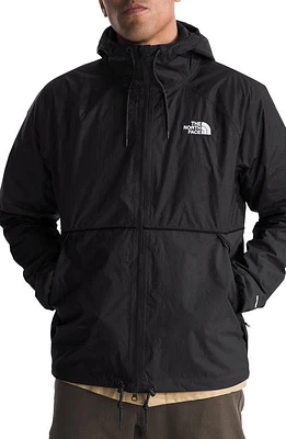 The North Face Antora Water Repellent Hooded Rain Jacket Tnf Black at Nordstrom,