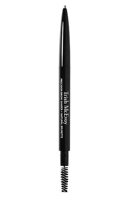 Trish McEvoy Precision Brow Shaper Eyebrow Pencil in Natural Brunette at Nordstrom