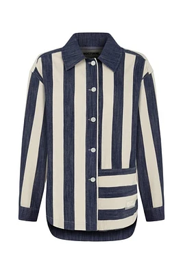 Nocturne Striped Jacket in Multi-Colored at Nordstrom, Size Medium