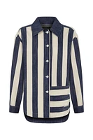 Nocturne Striped Jacket in Multi-Colored at Nordstrom, Size Medium