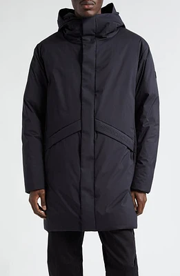 Moncler Aberden Down Long Parka Black at Nordstrom,