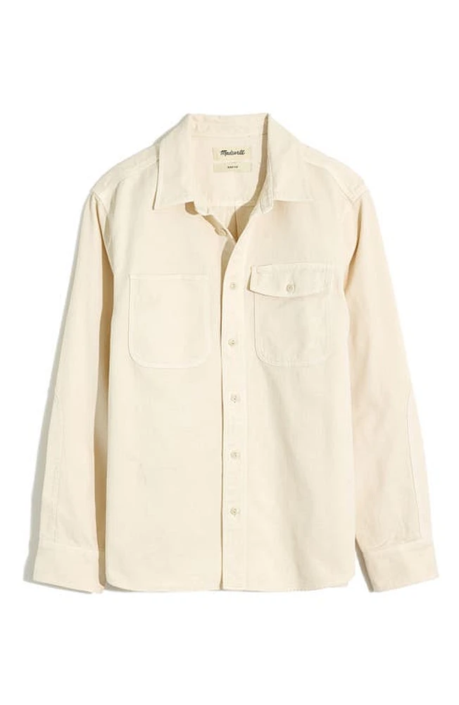 Madewell Garment Dye Work Shirt at Nordstrom,