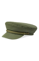 Brixton Fiddler Baker Boy Cap in Olive Surplus at Nordstrom, Size Large