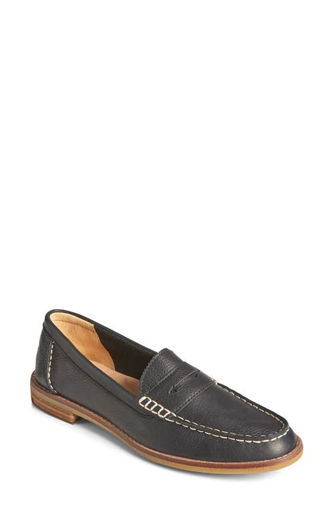 Sperry Seaport Penny Loafer Black at Nordstrom,