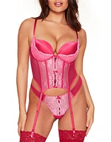 Adore Me Renea Thong Panties Dark Pink at Nordstrom,