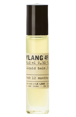 Le Labo Ylang 49 Liquid Balm Fragrance Rollerball at Nordstrom