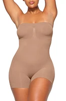 SKIMS Seamless Sculpt Strapless Shortie Bodysuit at Nordstrom,