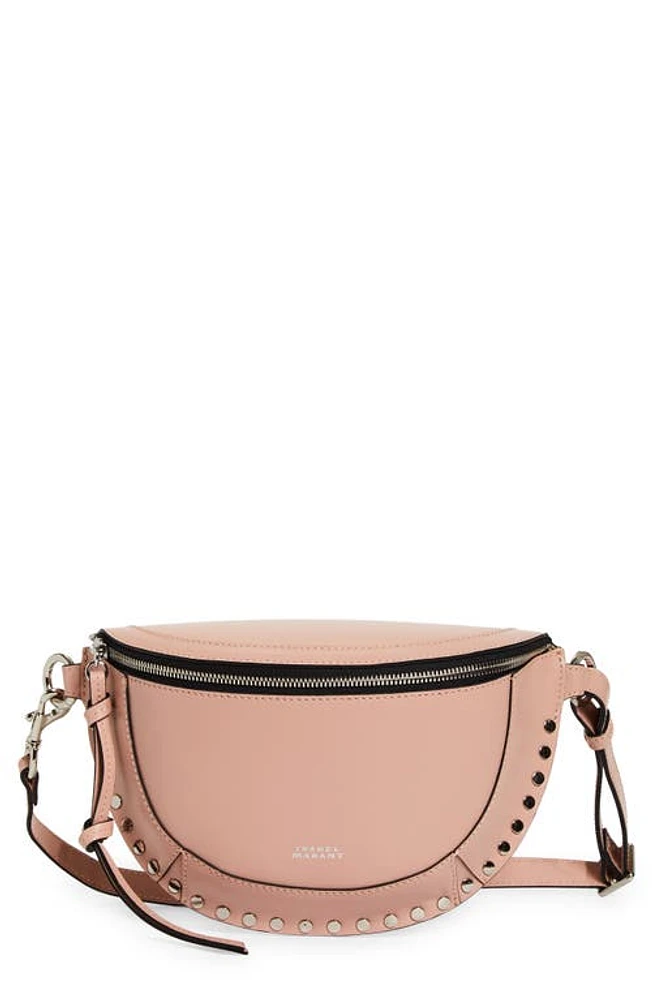 Isabel Marant Skano Stud Crossbody Bag in Nude at Nordstrom