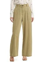 Rails Greer Cotton Blend Straight Leg Pants Canteen at Nordstrom,