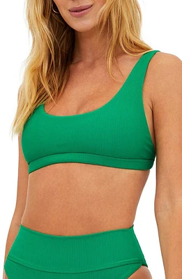 Beach Riot Peyton Ribbed Bikini Top at Nordstrom,