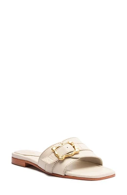 Schutz Wavy Slide Sandal Pearl at Nordstrom,