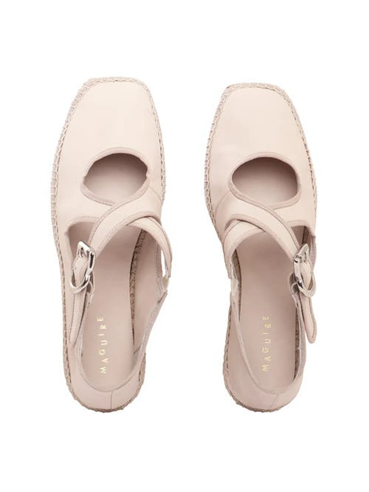 Maguire Leiro Espadrille Cream With Beige Outsole at Nordstrom,