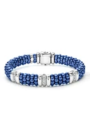 LAGOS Blue Caviar Rope Bracelet in Ultramarine at Nordstrom, Size 7