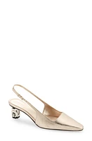 Givenchy G-Cube Slingback Pump Dusty Gold at Nordstrom,