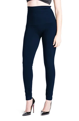 Preggo Leggings Snapback Postpartum Navy at Nordstrom,