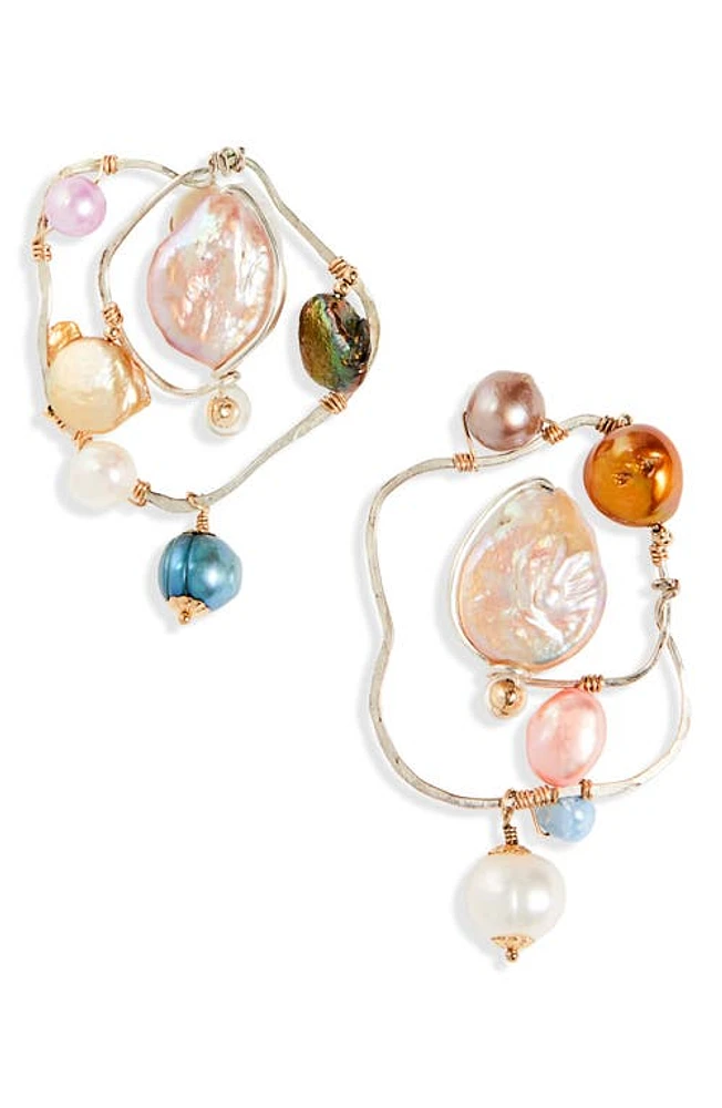 Isshi Perla Mismatched Earrings in Galaxy at Nordstrom