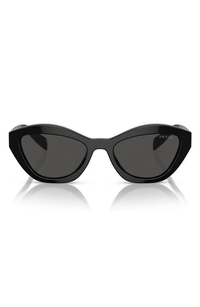 Prada 52mm Butterfly Sunglasses in Black at Nordstrom