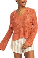 Roxy After Beach Break II Cover-Up Hoodie Sweater at Nordstrom,