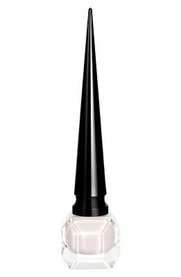 Christian Louboutin Lalaque Le Vernis Brillant in Show In Snow 900 at Nordstrom