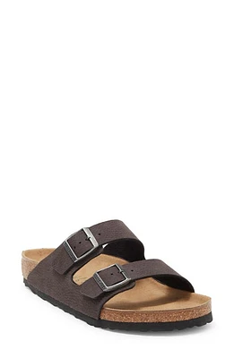 Birkenstock Arizona Slide Sandal in Desert Dust Black at Nordstrom, Size 9-9.5Us