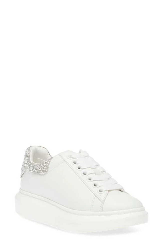 Steve Madden Glacer Platform Sneaker Rhinestones at Nordstrom,