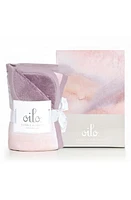 Oilo Sandstone Cuddle Blanket & Fitted Crib Sheet Set in Lavender at Nordstrom