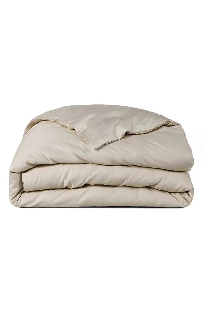 Sijo CLIMA Cotton Duvet Cover in Fog at Nordstrom, Size Full