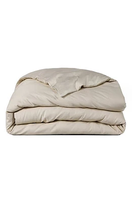 Sijo CLIMA Cotton Duvet Cover in Fog at Nordstrom, Size Full