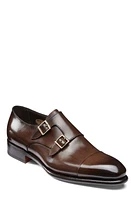 Santoni IRA Double Monk Strap Shoe Tan at Nordstrom,