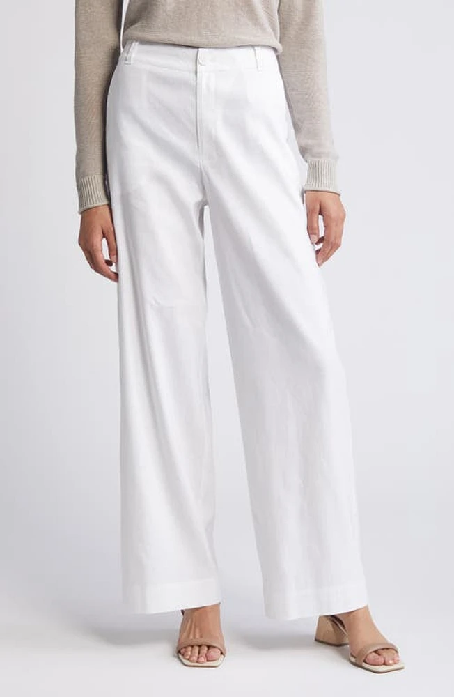 Tommy Bahama Paloma Coast Wide Leg Linen Blend Pants at Nordstrom,