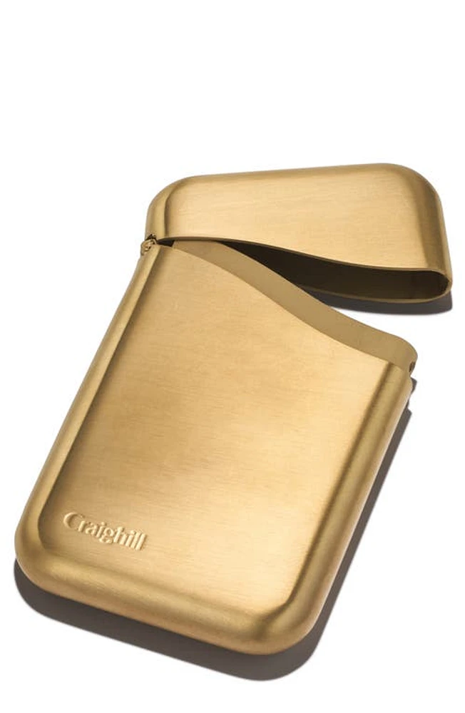 CRAIGHILL Summit Card Case in Vapor Brass at Nordstrom