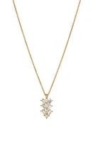 Nadri Pave The Way Cubic Zirconia Pendant in Gold at Nordstrom