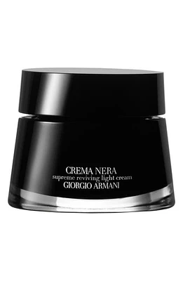 ARMANI beauty Crema Nera Supreme Lightweight Reviving Anti-Aging Face Cream at Nordstrom