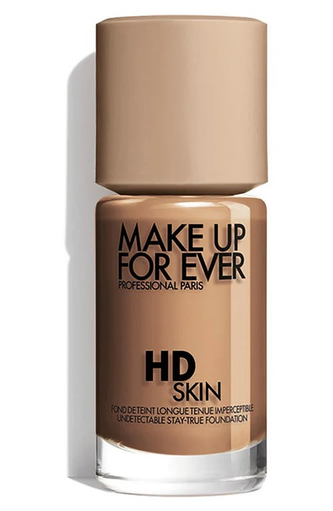 Make Up For Ever HD Skin Waterproof Natural Matte Foundation in 3R50 at Nordstrom, Size 1.01 Oz