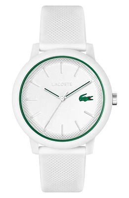 Lacoste 12.12 Silicone Strap Watch