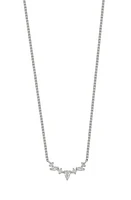 Bony Levy Getty Diamond Pendant Necklace in 18K White Gold at Nordstrom