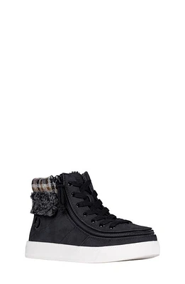 Billy Footwear Kids' Cuff Sneaker Black at Nordstrom, M